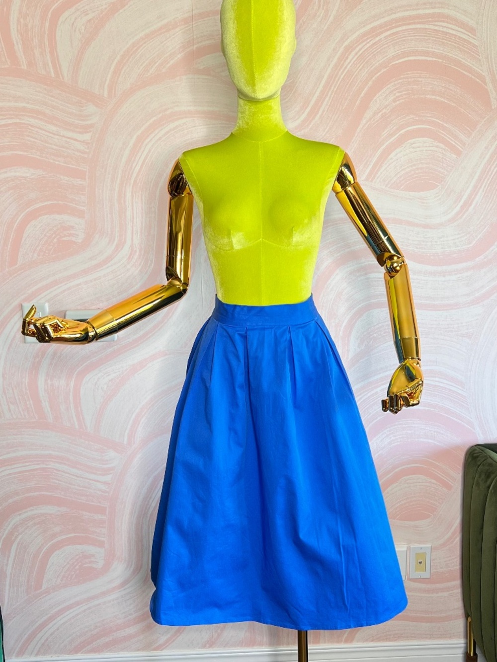 Eloquii Blue skirt